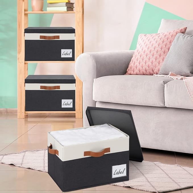 GhvyenntteS Fabric Storage Bins - Image 6