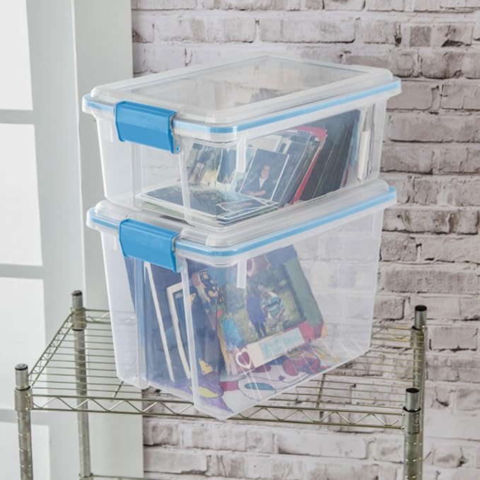 Sterilite 18-Pack Gasket Box, Weather-Resistant Storage Bins - Image 4