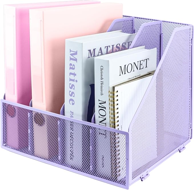 Desk Organizers, Metal Magazine File Holder by ideallife