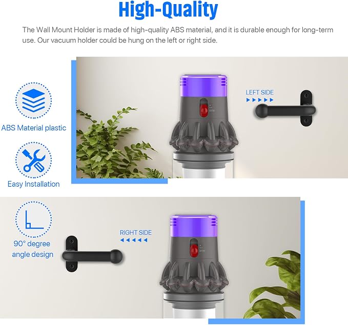 Vacuum Wall Mount Holder, Durable Vacuum Wall Mount, Compatible - Image 5