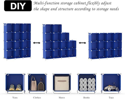 AWTATOS Cube Storage Organizer, 12 Cube Closet Organizers and Storage Shelves - Image 6