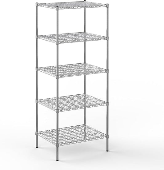 24" Deep x 30" Wide x 74" Height Wire Shelving Kit | 5-Tier | NSF Commercial by Regal+Altair