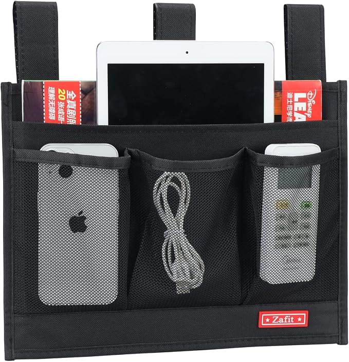 Hanging Bedside Caddy, Bedside Storage Organizer - Image 2