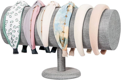 Coward T-Bar Beige Headband Holder Organizer, Hairband Display Stand, Hairband by FocusOnJewelryDisplay15yrs