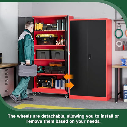 Letaya Metal Garage Storage Cabinets - Image 4