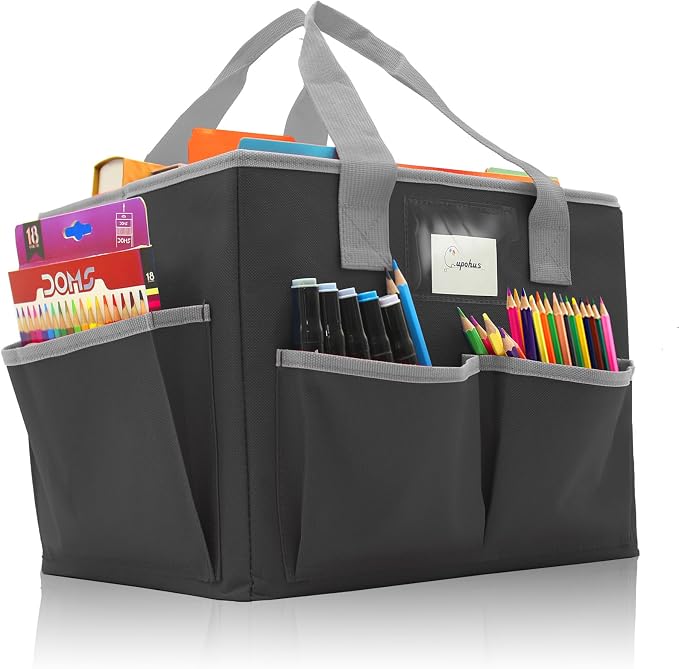 Cupohus Extra Large Art Organizer Craft Storage Tote Bag by Cupohus