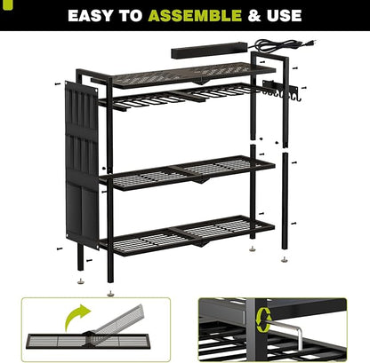 Large Power Tool Organizer Cart - Image 7