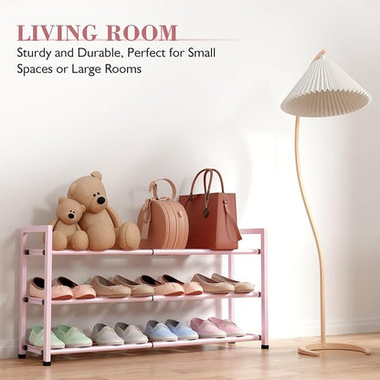 Bumusty 3-Tier Expandable Shoe Rack - Image 5