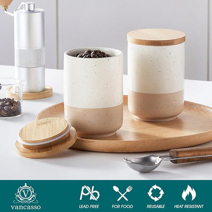 vancasso Sabine Ceramic Canister Set - Image 3