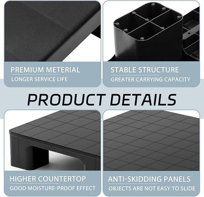 1 Pcs Plastic Pallet for Basement Storage Easy Stack Lightweight Floor Pallet - Image 3