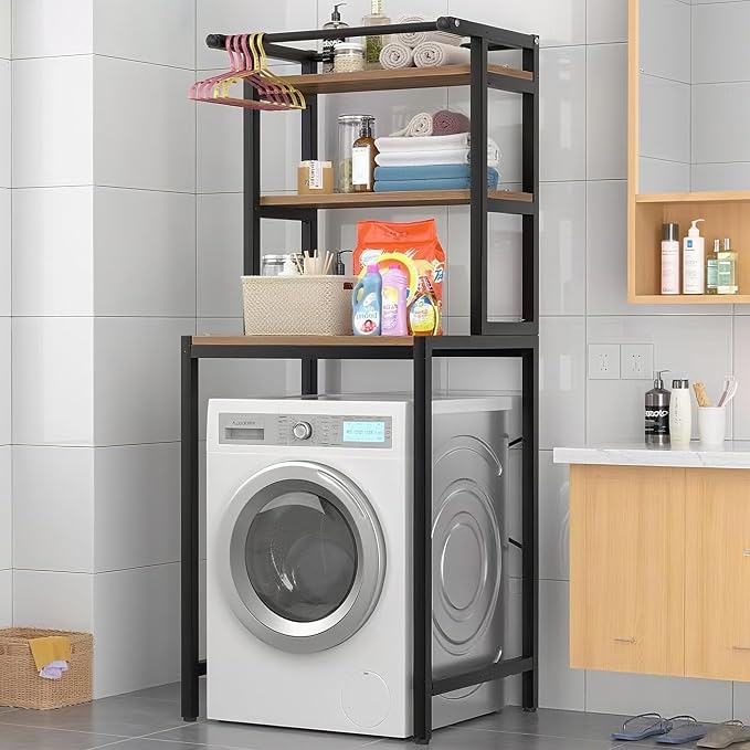 Gdrasuya10 3 Tier Over The Washer and Dryer Storage Shelf by Gdrasuya10