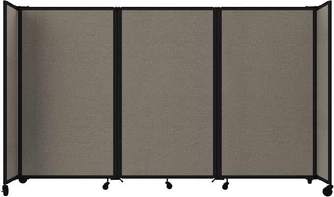 Versare Room Divider 360 Portable Wall Partition | Folding Panels | Large by VERSARE