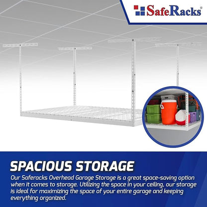 SafeRacks 4x6 Overhead Garage Storage Rack - Image 5