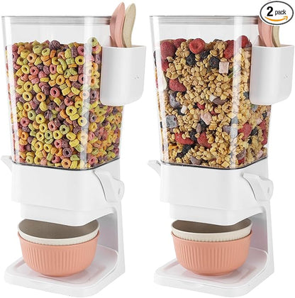 Cereal Dispenser Countertop 2 Pack by Osacoe