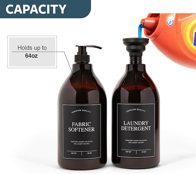 Calindiana Modern Farmhouse Liquid Laundry Detergent and Fabric Softener - Image 4
