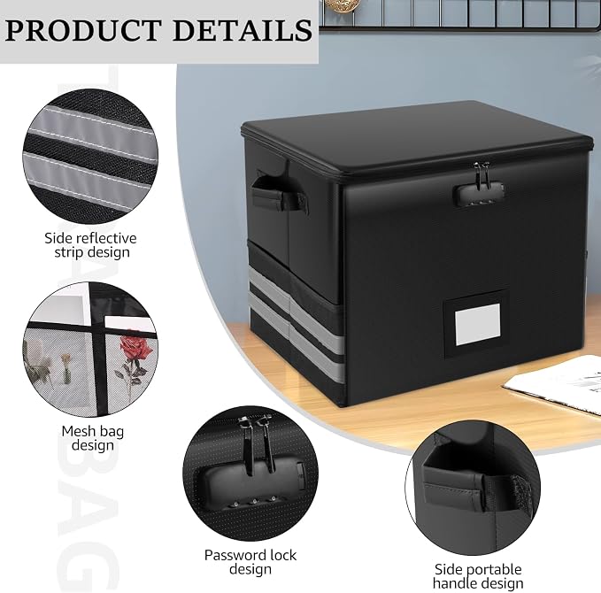 1/4 Pcs Vinyl Record Storage Box - Image 4