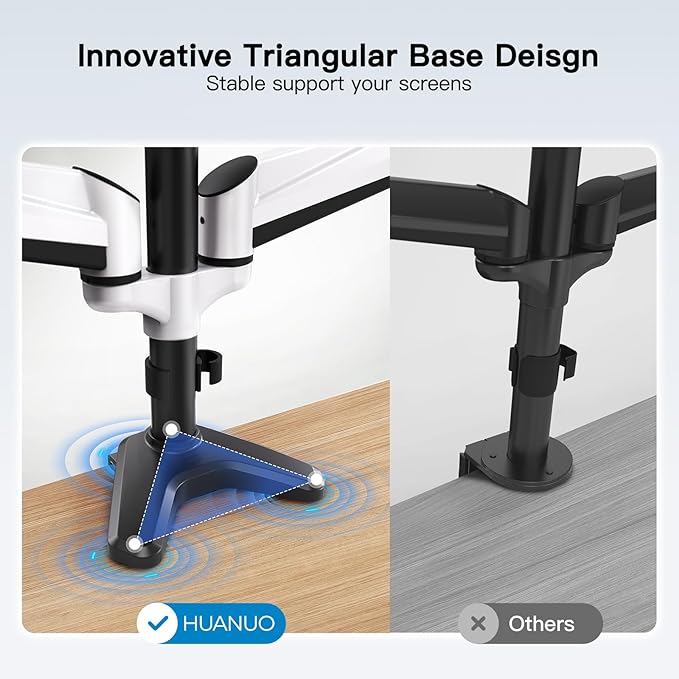 HUANUO Triple Monitor Stand - Image 5