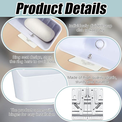 Umigy 2 Pack 11" Tip Out Tray for Sink - Image 3