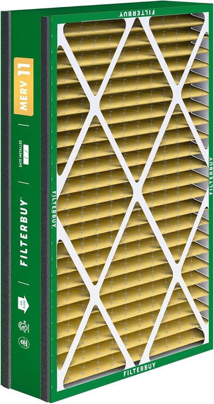 Filterbuy 16x25x5 Air Filter MERV 11 Superior Pet & Allergy Defense, - Image 9