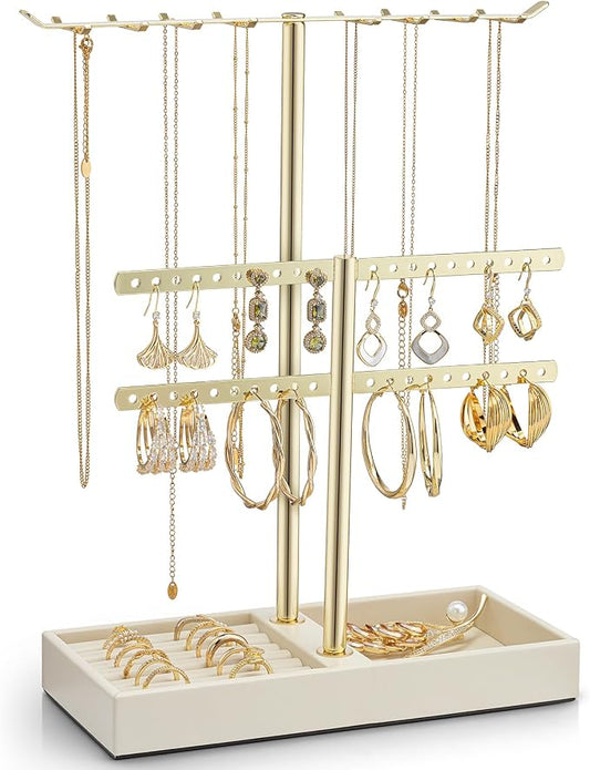 Vlando 2 Tier Jewelry Stand Organizer by VLANDO