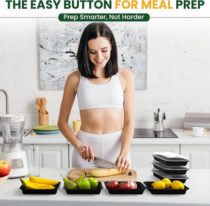 32oz Meal Prep Containers, Reusable Bento Box - Image 7