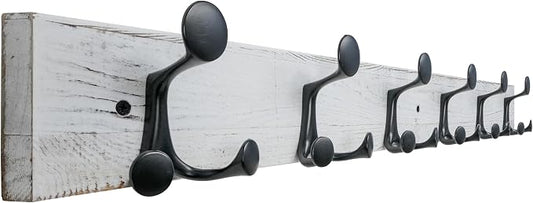 SKOLOO 36-Inch Wood Coat Rack Wall Mount by SKOLOO