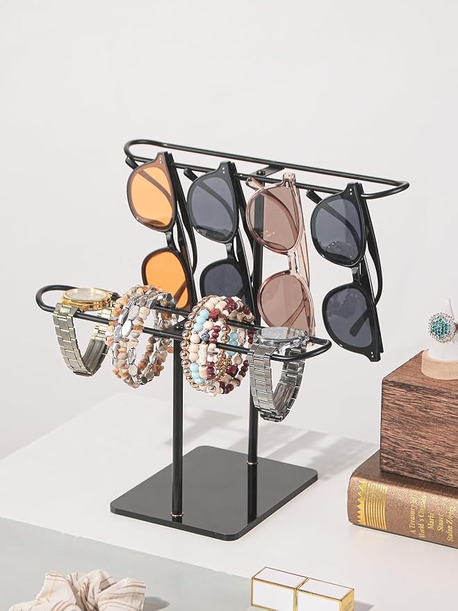2 Tier Headband Holder, Metal Hair Band Organizer, Ear Diplay Stand, Hair - Image 4