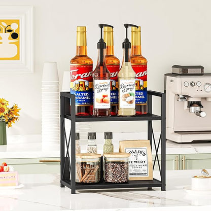 Giikin Countertop Organizer, 2 Tier Coffee Station Organizer - Image 7