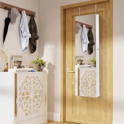 Giantex Wall Door Mounted Jewelry Armoire Cabinet - Image 8