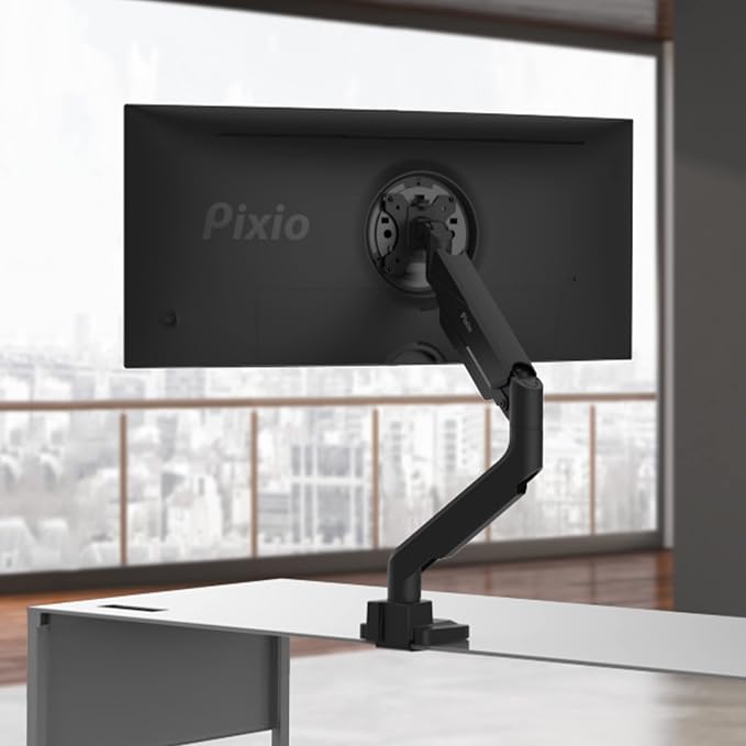 Pixio PS2S Ultrawide Heavy-Duty Premium Single Monitor Arm Stand Desk Mount - Image 9
