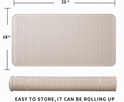 Silicone Dish Drying Mat for Multiple Usage, Easy clean, Eco-friendly, - Image 2