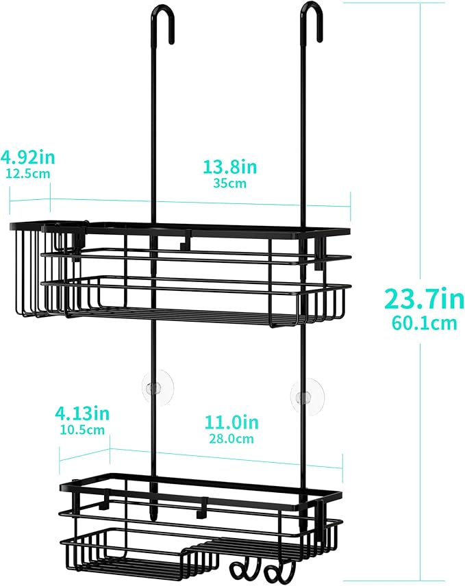 HapiRm Hanging Shower Caddy Organizer - Image 6