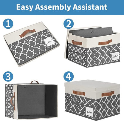 GhvyenntteS Extra Large Storage Bins - Image 5