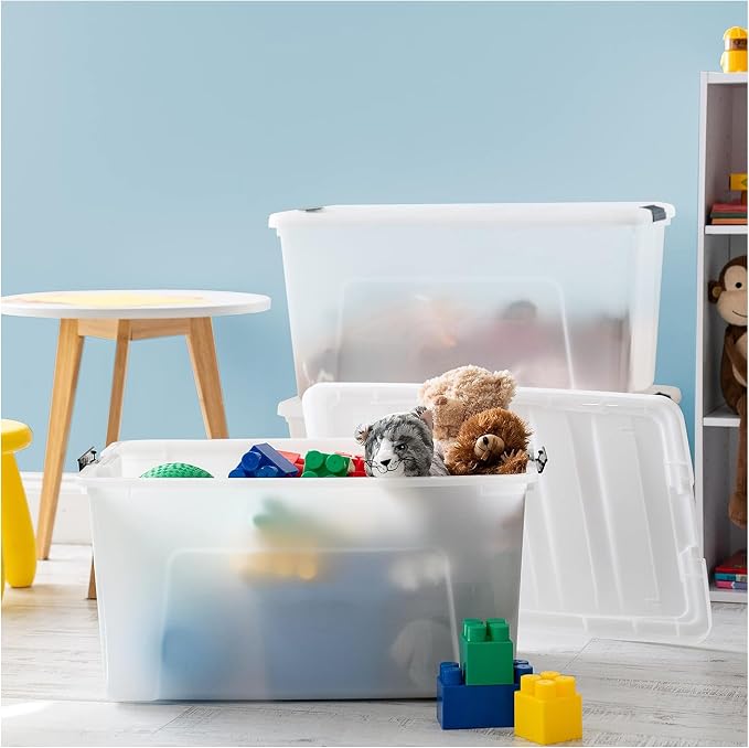 IRIS USA 72 QT Plastic Storage Box - Image 5