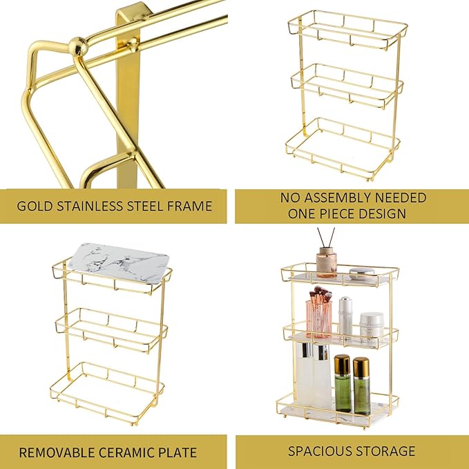 Bathroom Organizer Countertop Perfume Organizer Makeup Organizer Cosmetics - Image 4