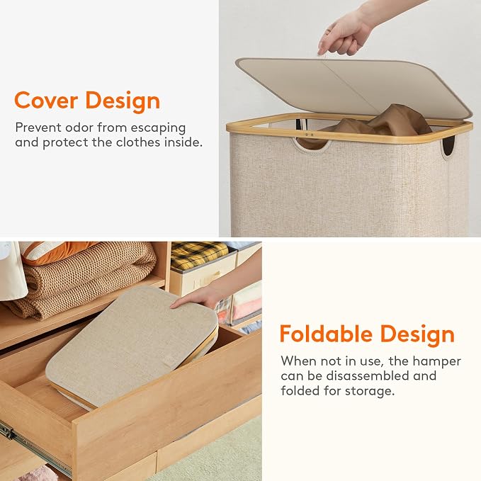 Lifewit 150L Laundry Basket - Image 7