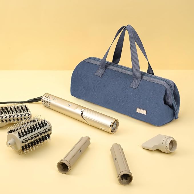 NISHEL Hair Tools Travel Carrying Bag, Portable Hair Air Wrap Dryer Case - Image 7