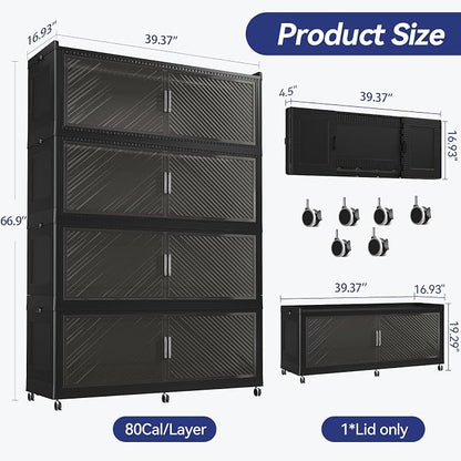 320 Gallon Extra Large Collapsible Storage Bin - Image 2