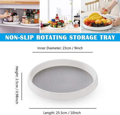 Pantry Lazy-Susan Turntable Cabinet Organizer - Image 2