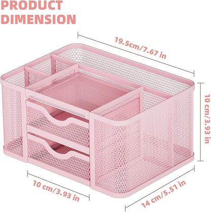 Marbrasse Mesh Desk Organizer, Pen Organizer - Image 4