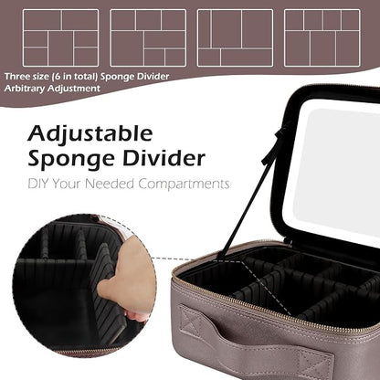 MOMIRA Travel Makeup Bag Cosmetic Bag Makeup Organizer Bag - Image 4