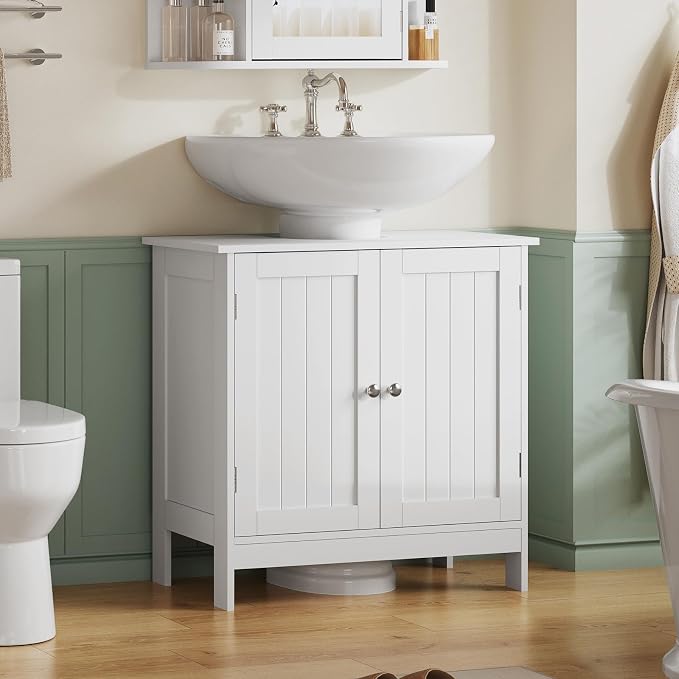 TEENFON Pedestal Sink Storage Cabinet, Under Sink Cabinet by TEENFON