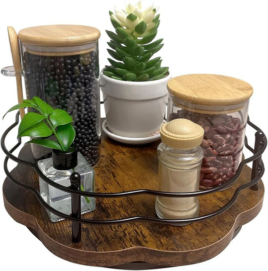 13" Lazy Susan Turntable Organizer by BaiWinlar