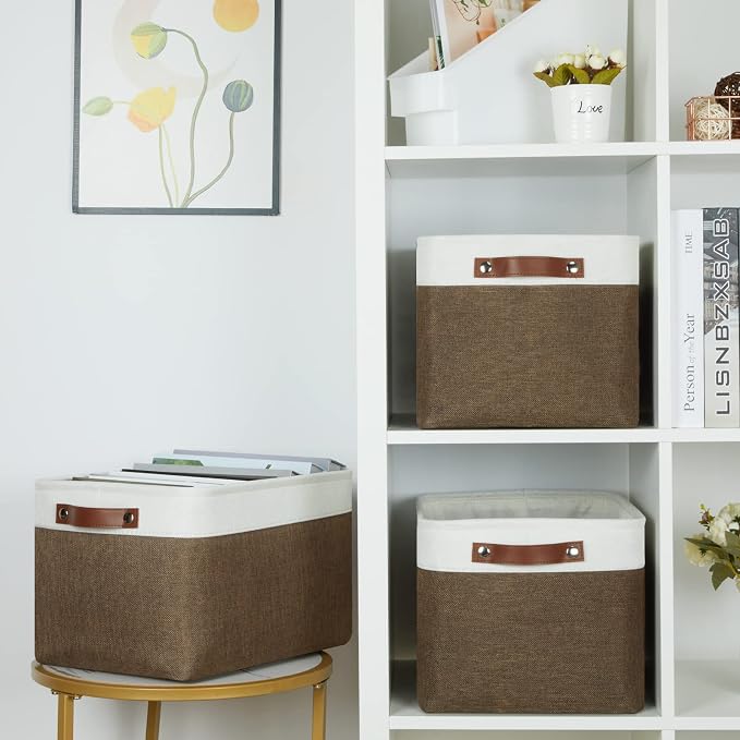 HNZIGE Fabric Storage Baskets - Image 6