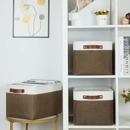 HNZIGE Fabric Storage Baskets - Image 6