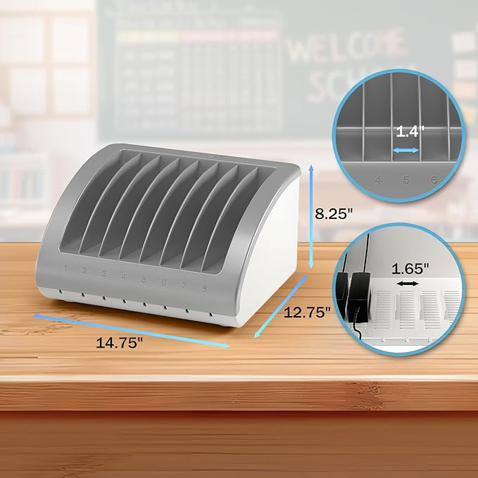 POCHAR 8-Device Universal Charging Station - Image 3