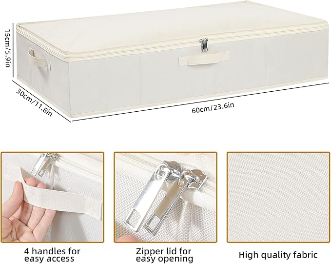 Under Bed Storage Containers, Storage Bins - Image 5