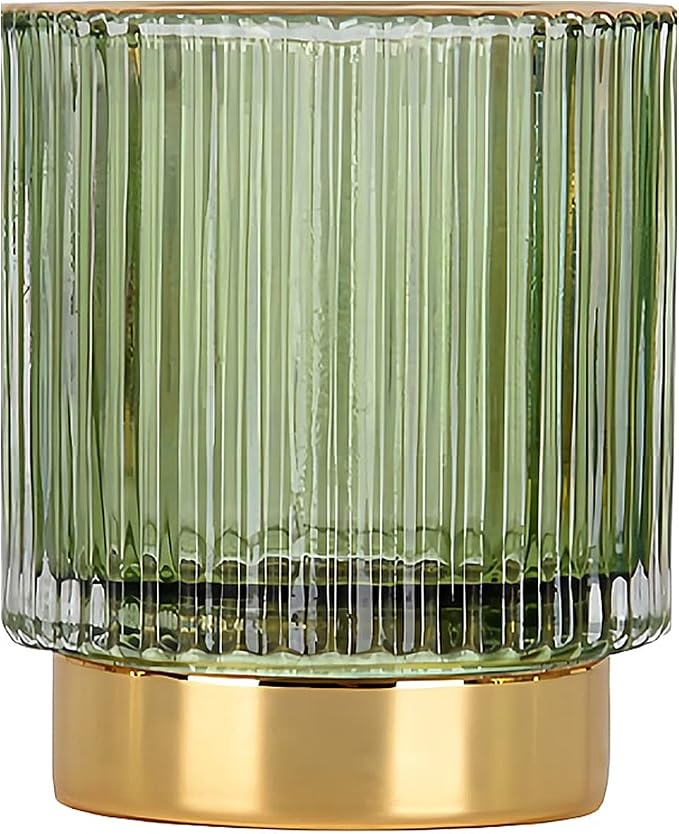 DASITON Makeup Brush holder Organizer, Crystal Cosmetic Makeup Brush Glass by DASITON