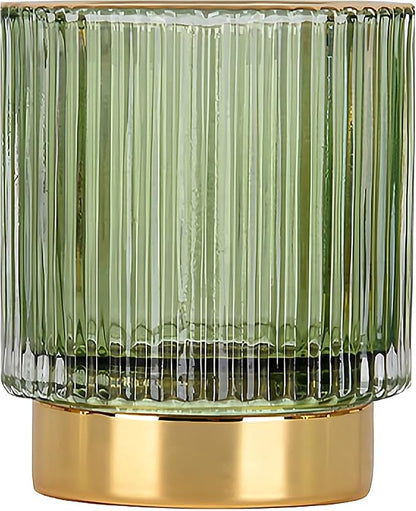 DASITON Makeup Brush holder Organizer, Crystal Cosmetic Makeup Brush Glass by DASITON