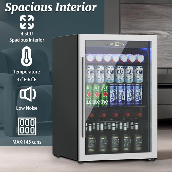 145 Can Mini Fridge - Image 3